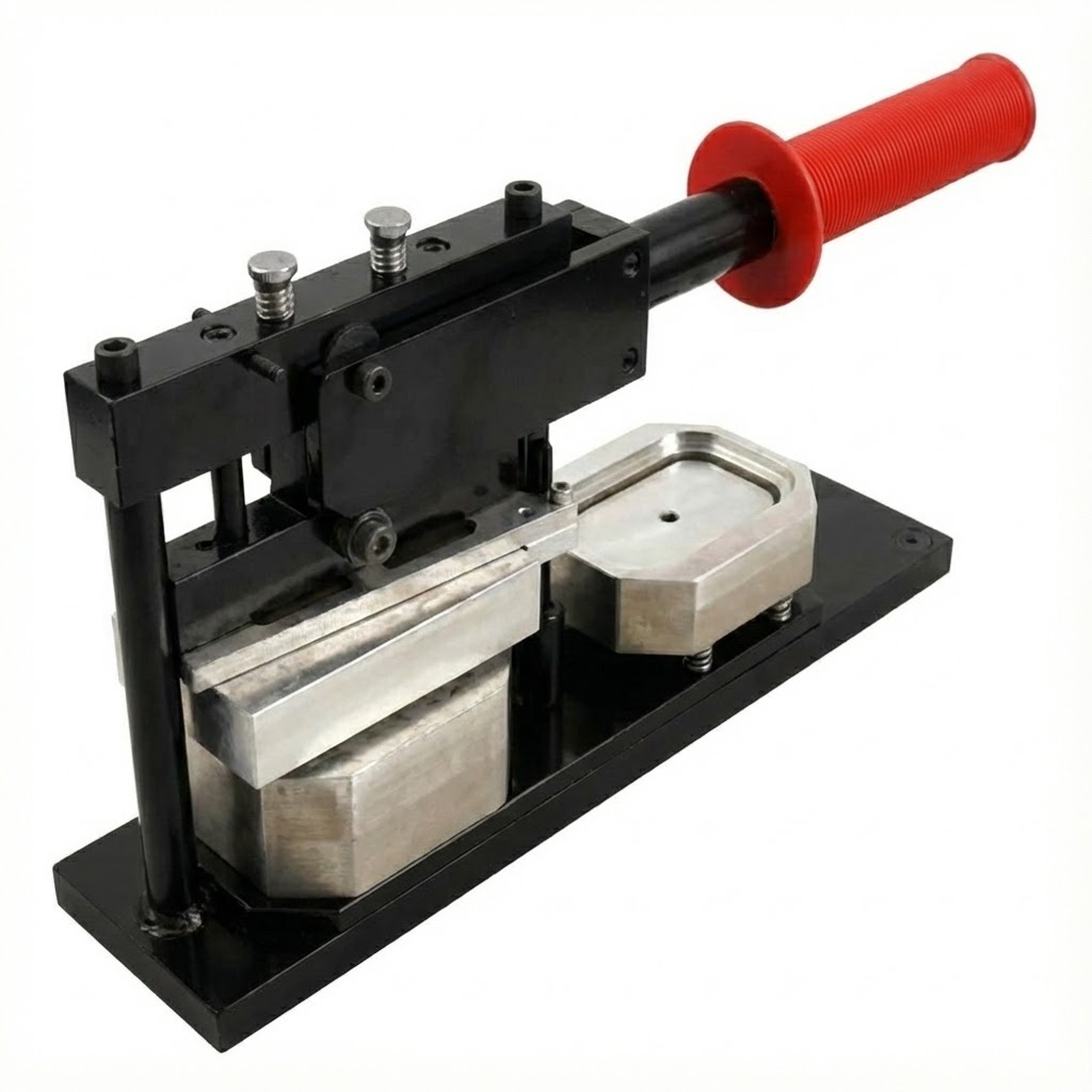 角丸長方形(70mm x 44mm)缶バッジプレスマシン